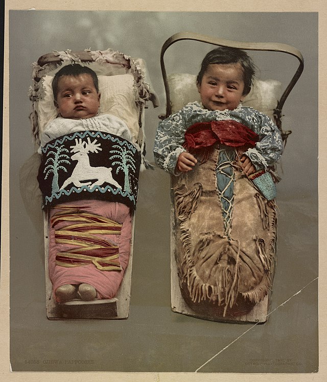 Ojibwa papooses Babywearing OKC