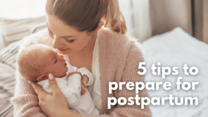 edmond doula Jenni prepare for postpartum