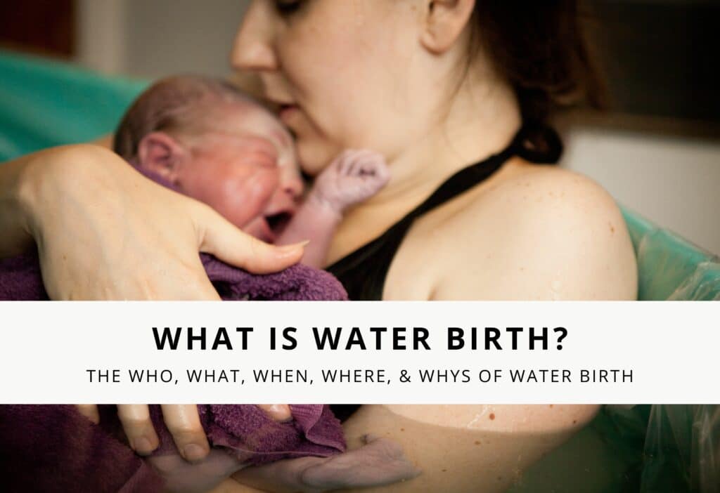 What is water birth (1)