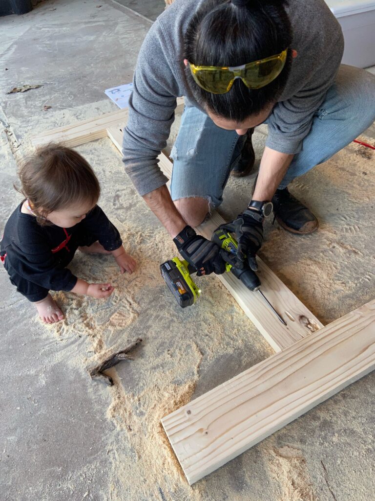 Teaching kids safety around tools for a kid friendly homestead